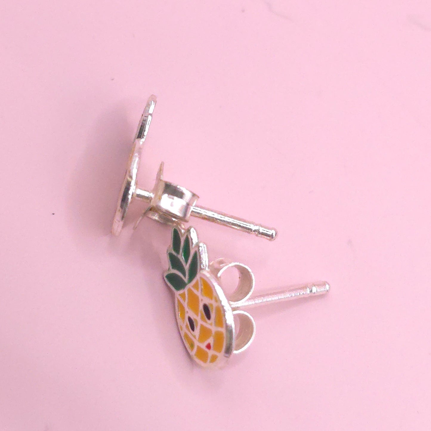 Pendientes Piña esmaltados