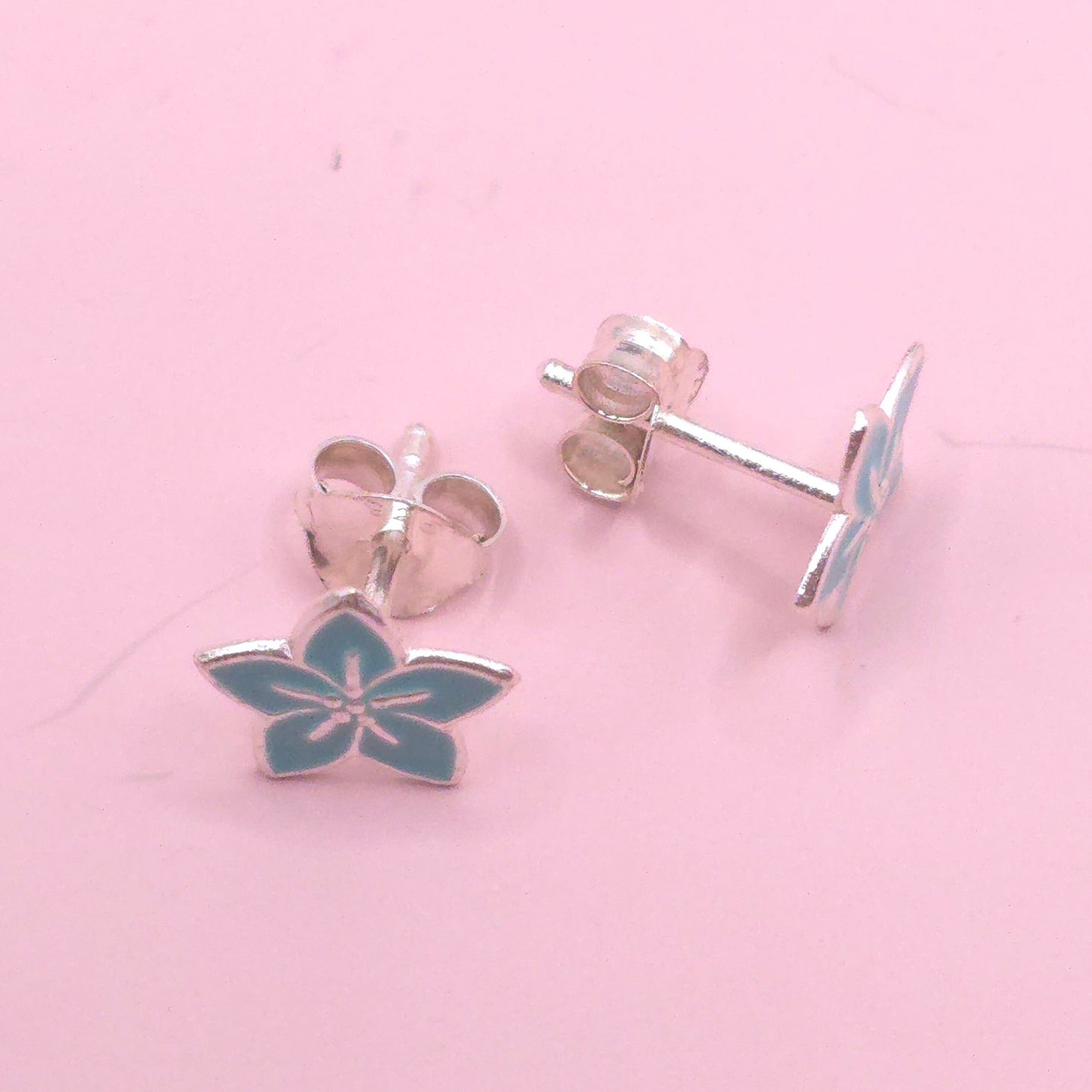 Pendientes Flor Hawaiana