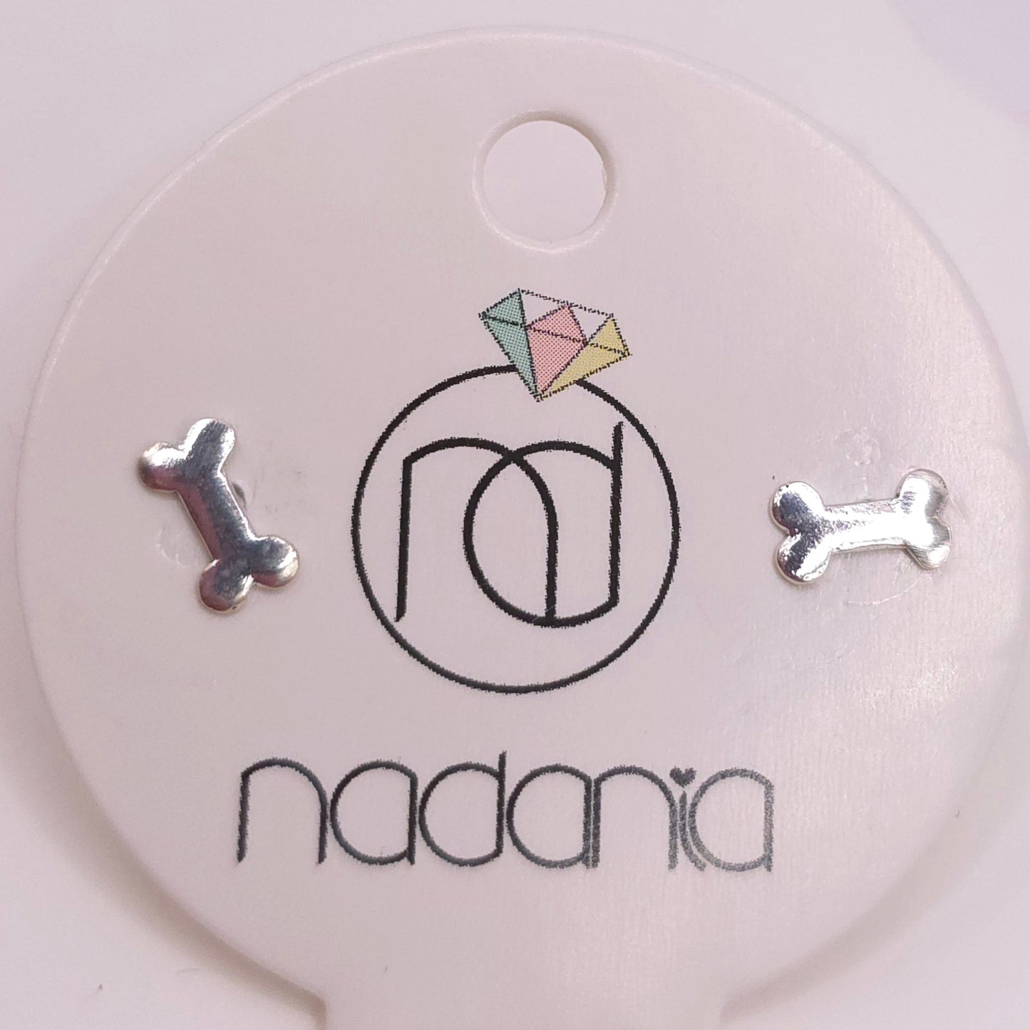 🐾Pendiente Mini Hueso