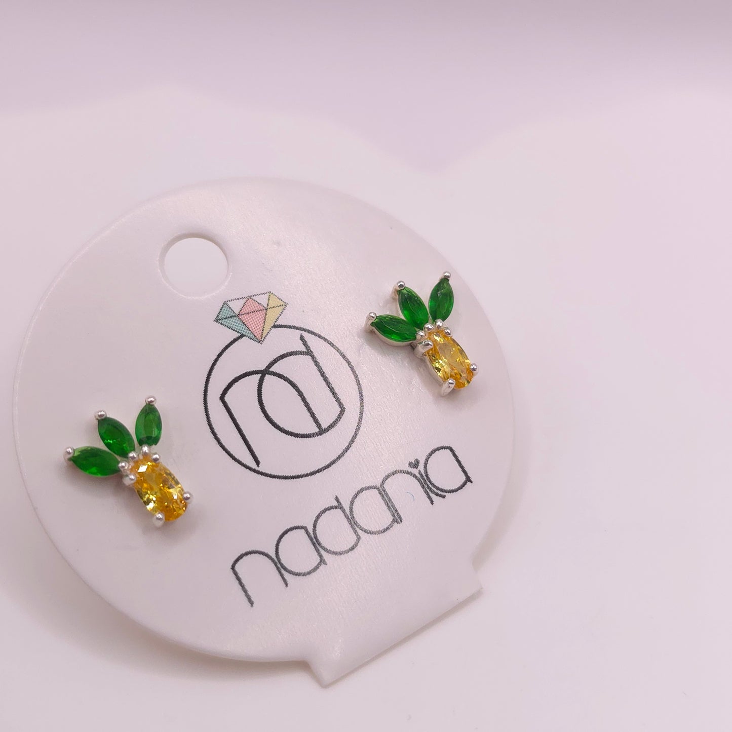 🍍 Pendiente Mini Piña