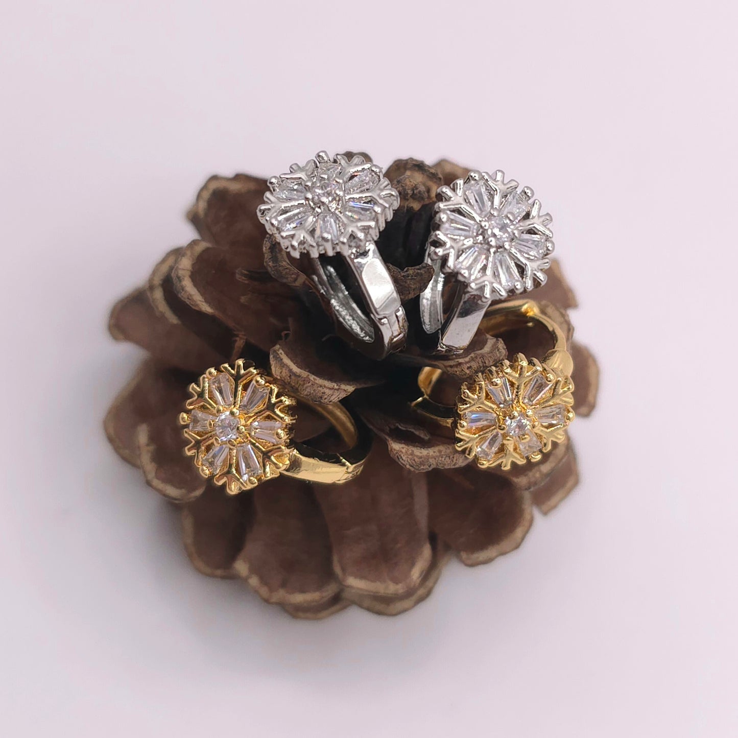 Pendientes Copo de Nieve