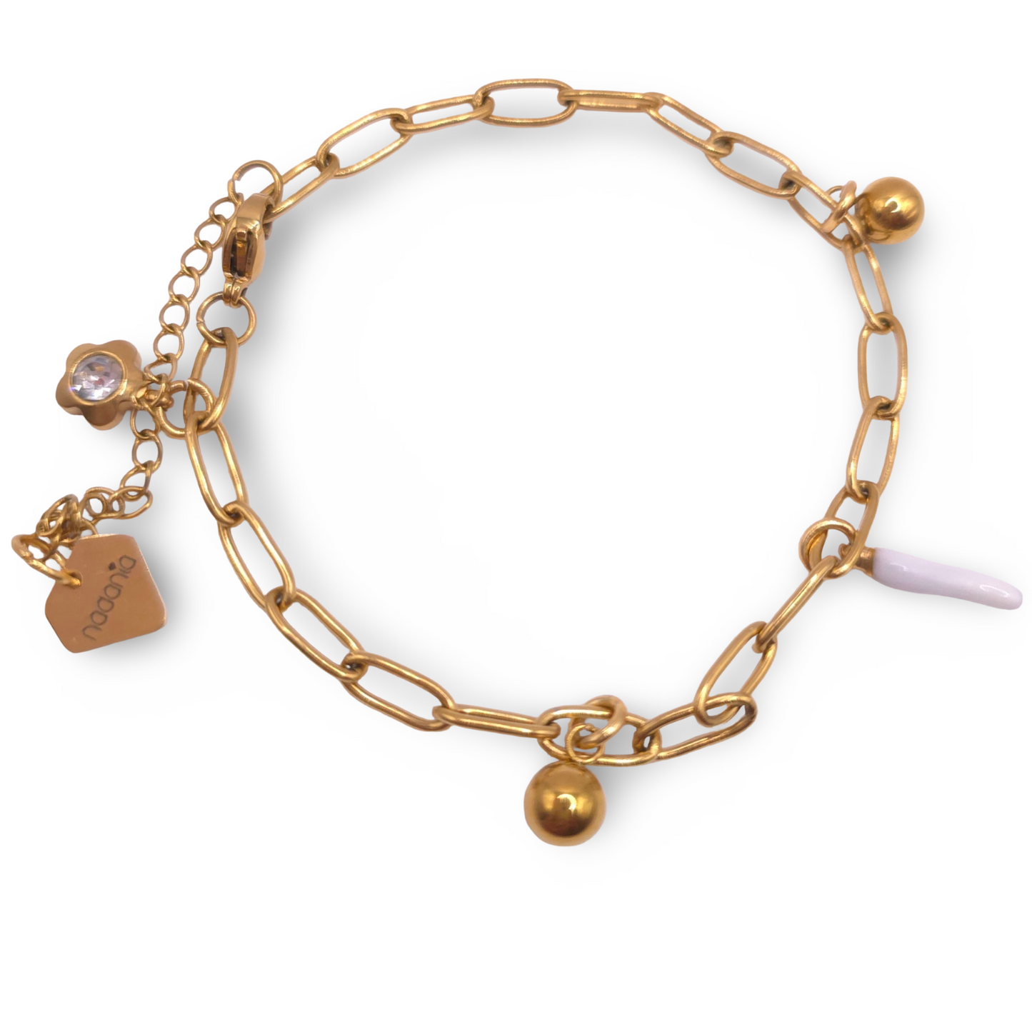 Pulsera Chispa de Suerte- Diseño Exclusivo de Nadania
