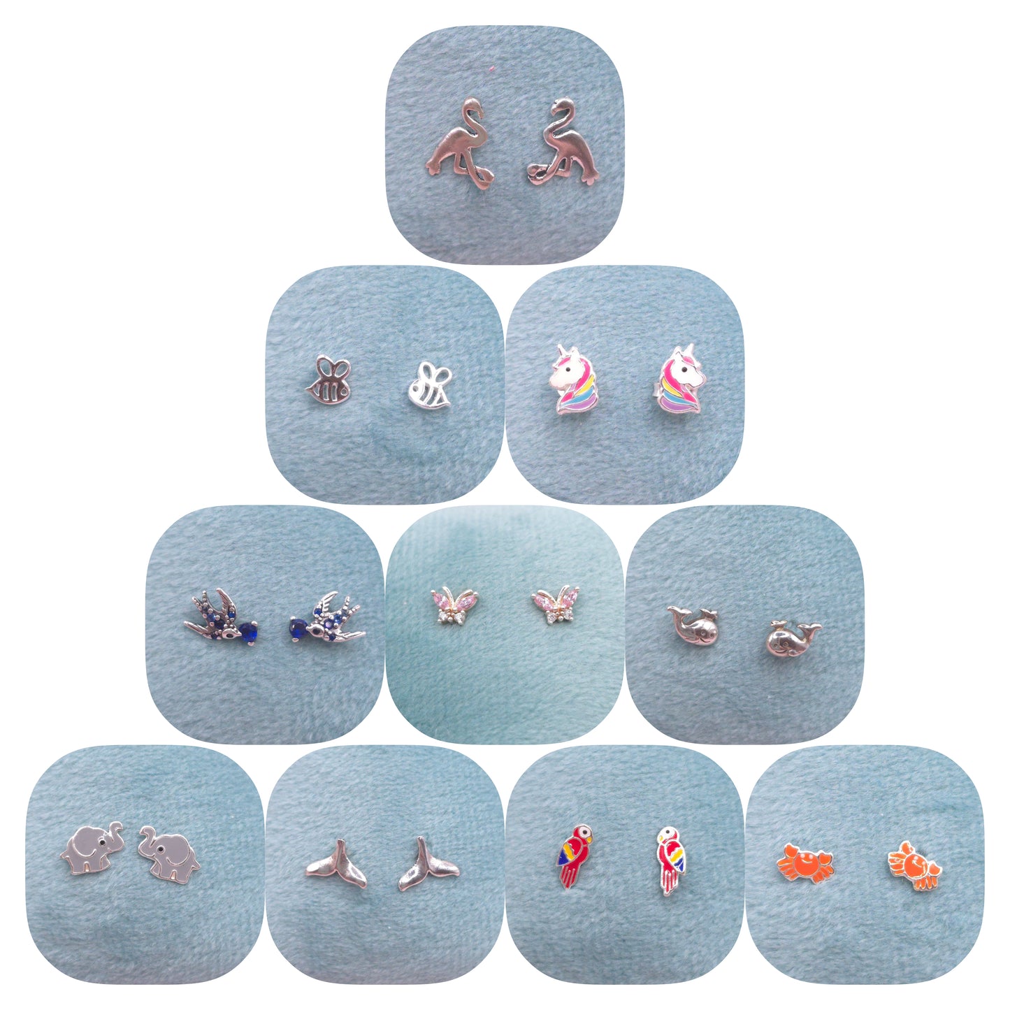 Pendientes Mini mundo Animal