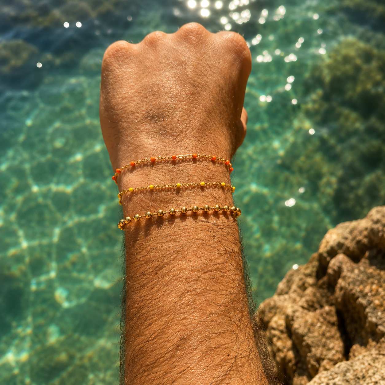 Pulseras · Un toque de glamour, una chispa de ti