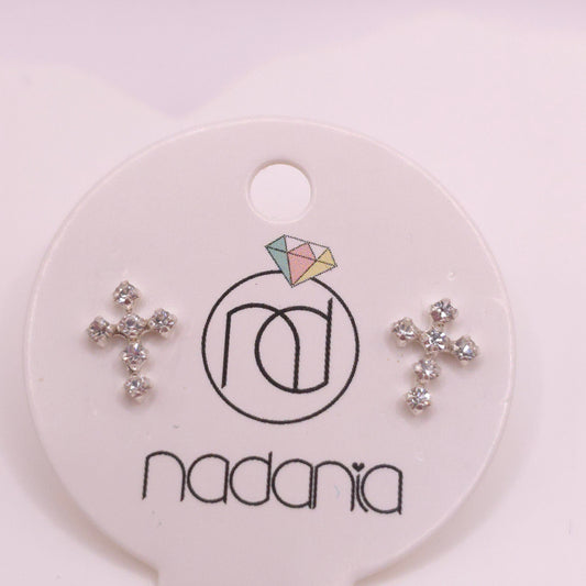 Pendientes mini Cruz