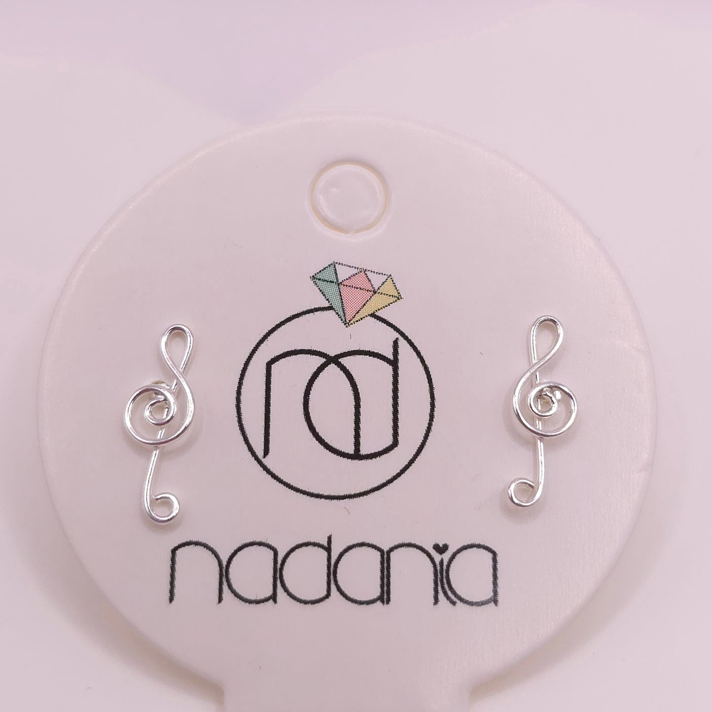 Pendiente Clave de Sol