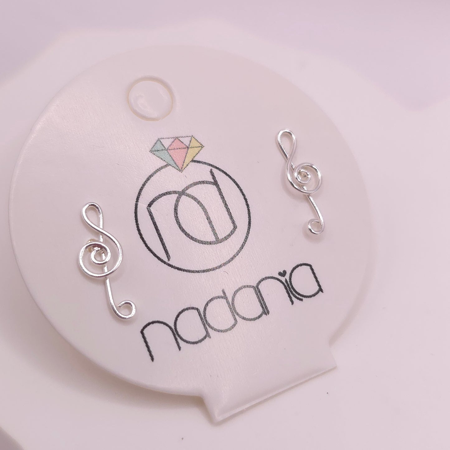 Pendiente Clave de Sol