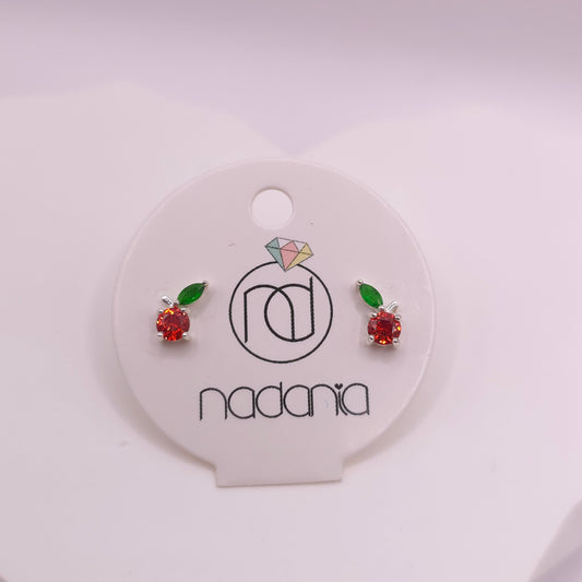 🍊 Pendiente mini naranja