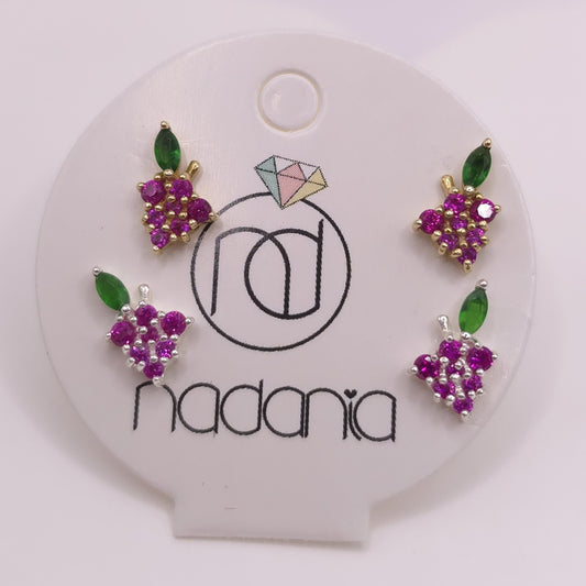 🍇Pendientes mini Uvas