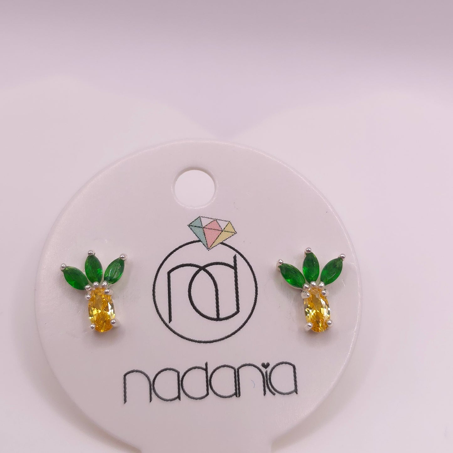 🍍 Pendiente Mini Piña