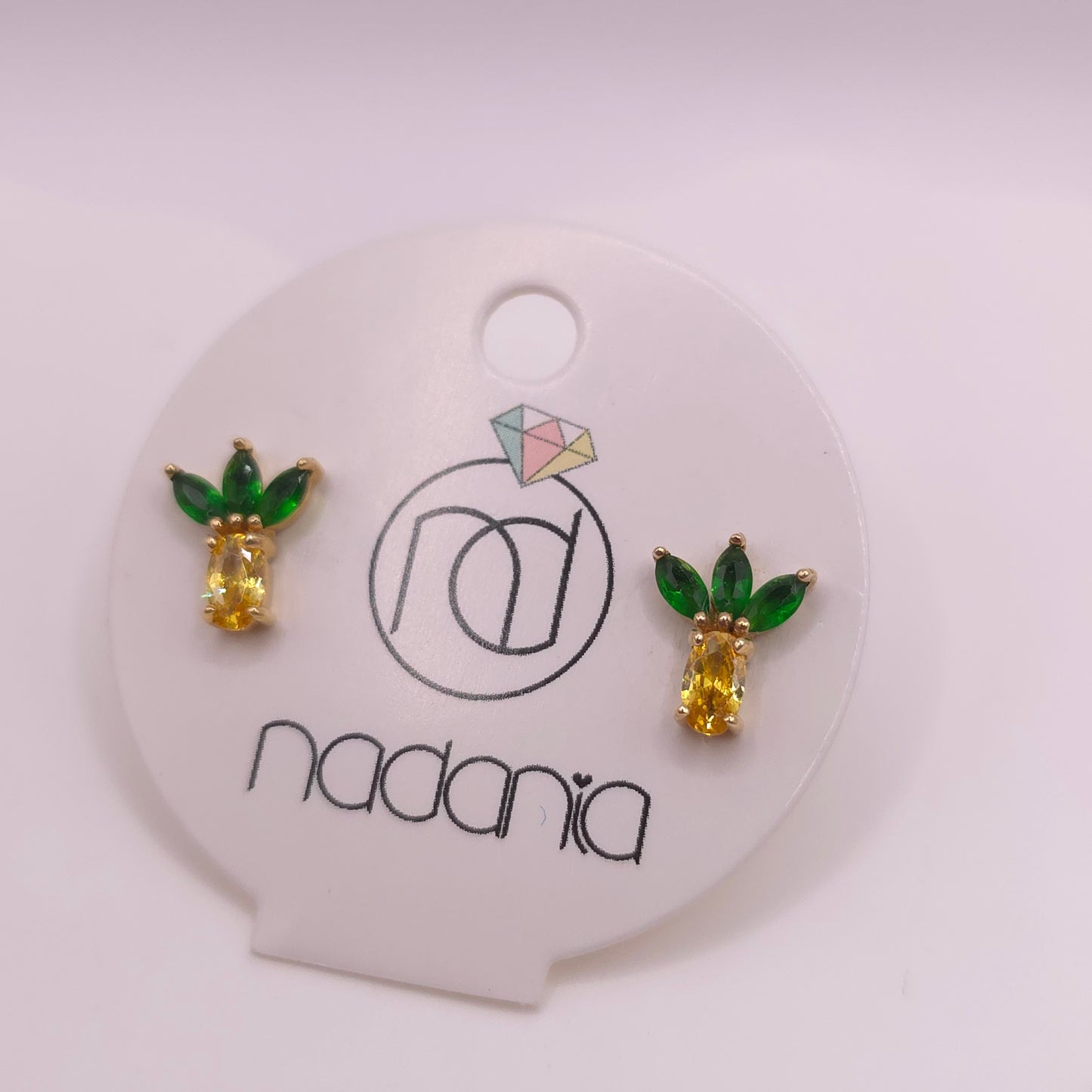 🍍 Pendiente Mini Piña