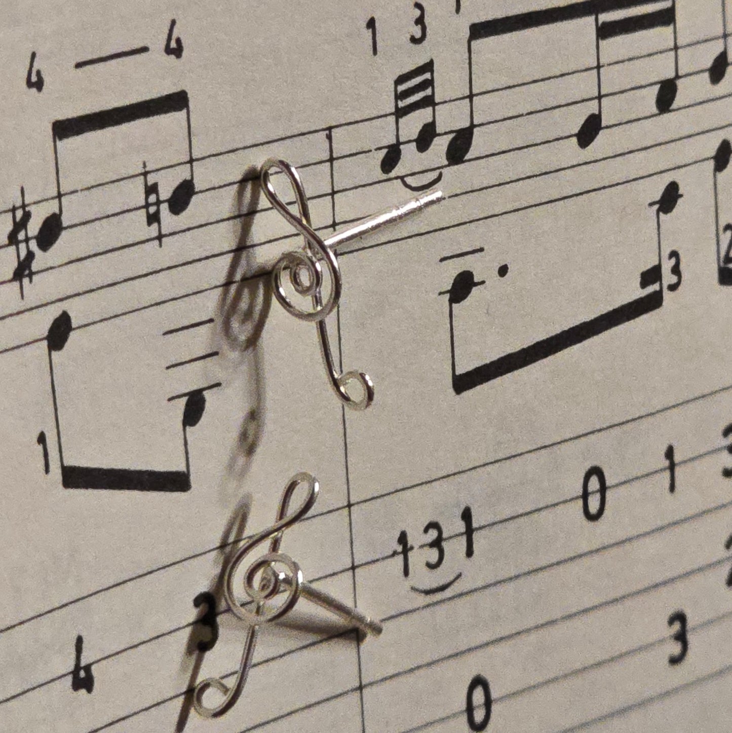 Pendiente Clave de Sol