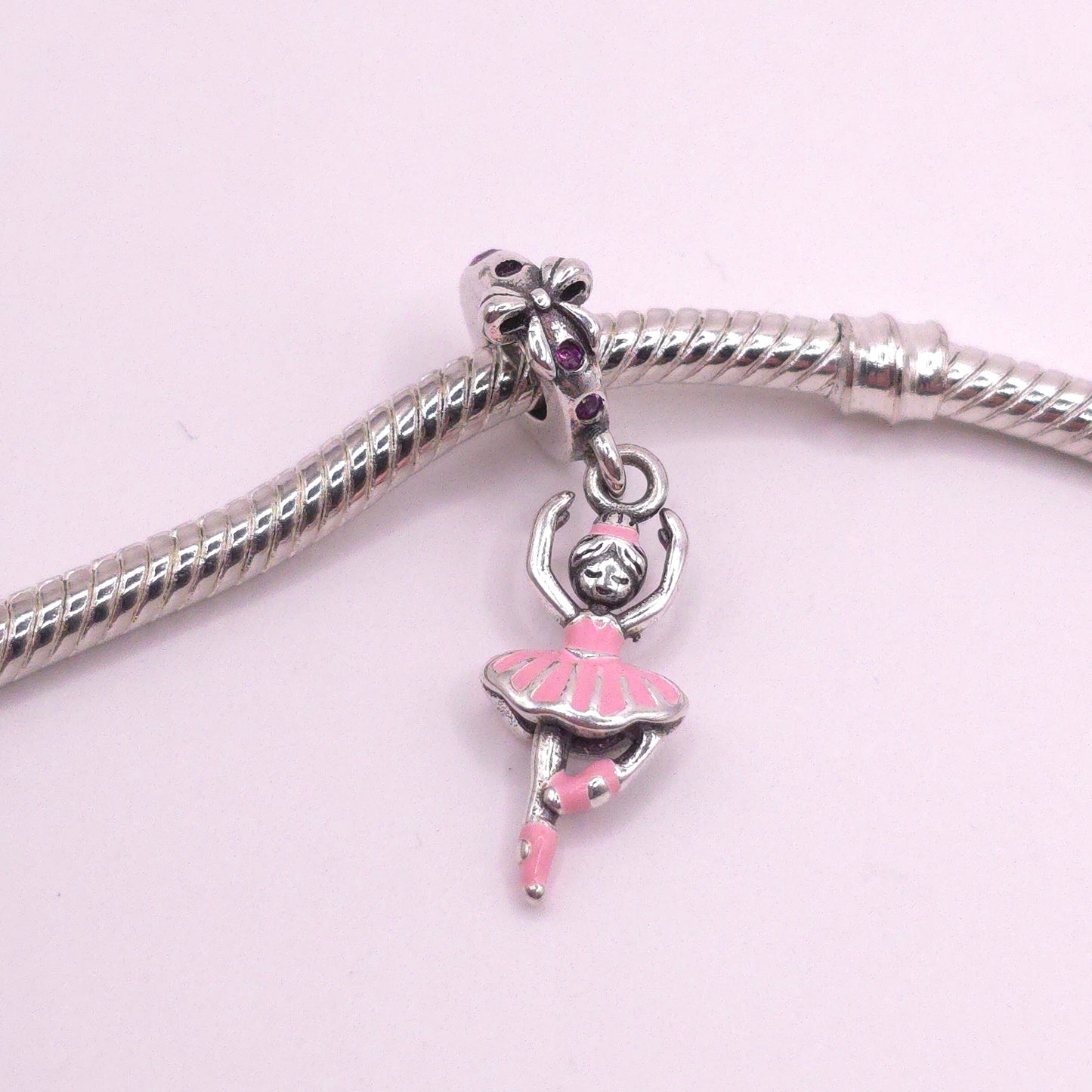 Charm Bailarina Rosa