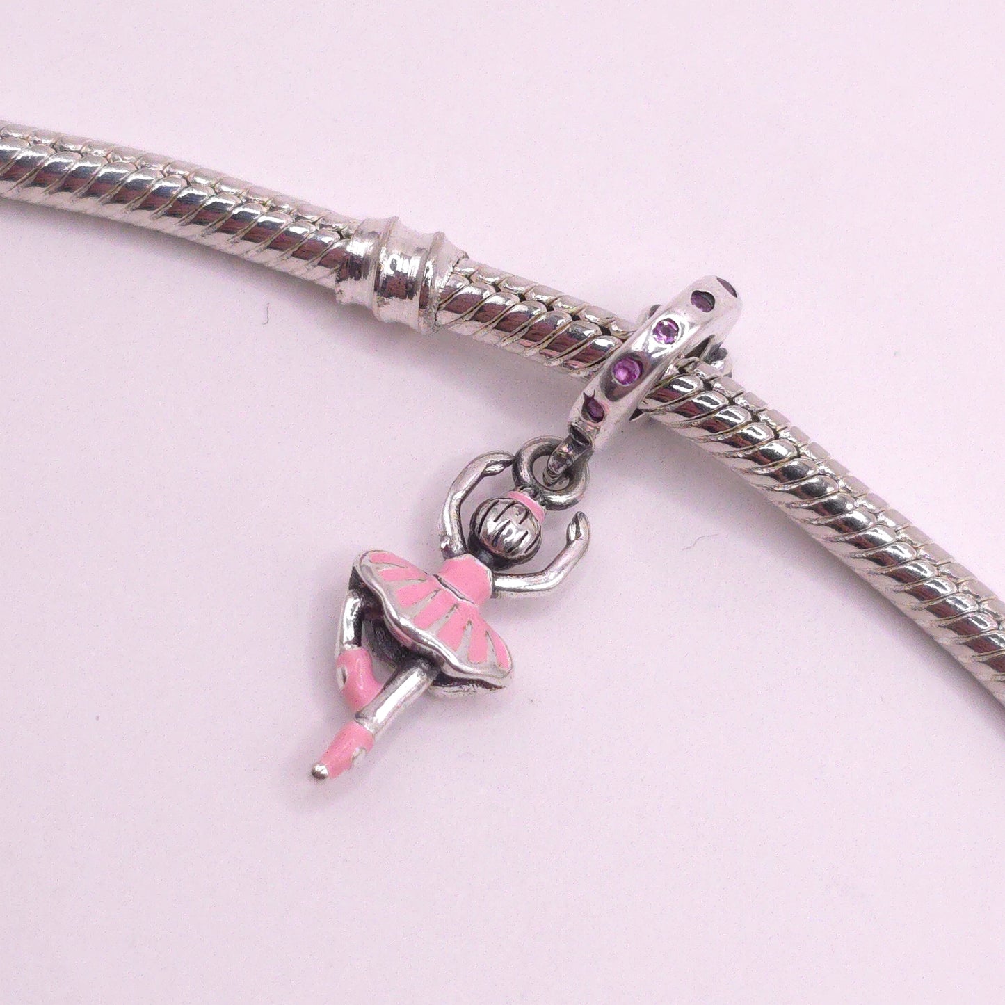 Charm Bailarina Rosa