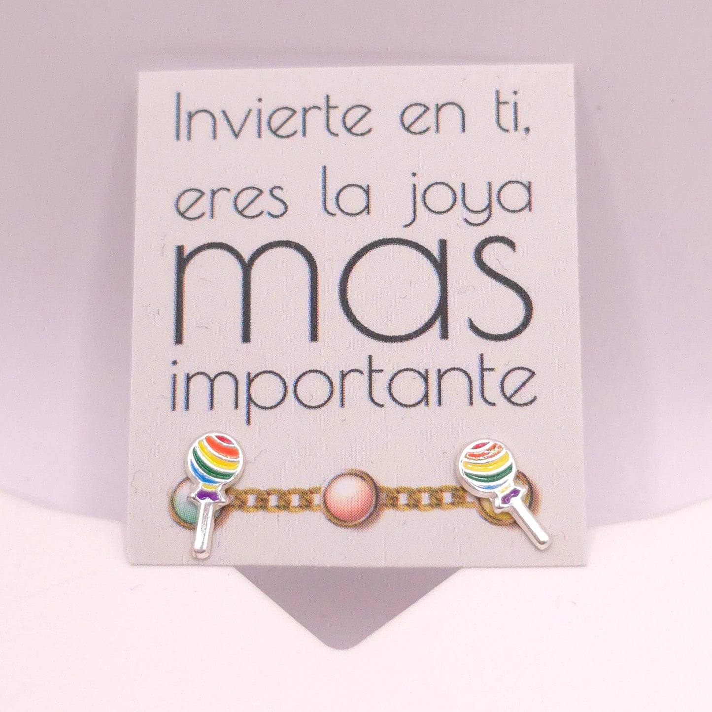 Pendientes Mini Chupa Chups🚨 Última unidad