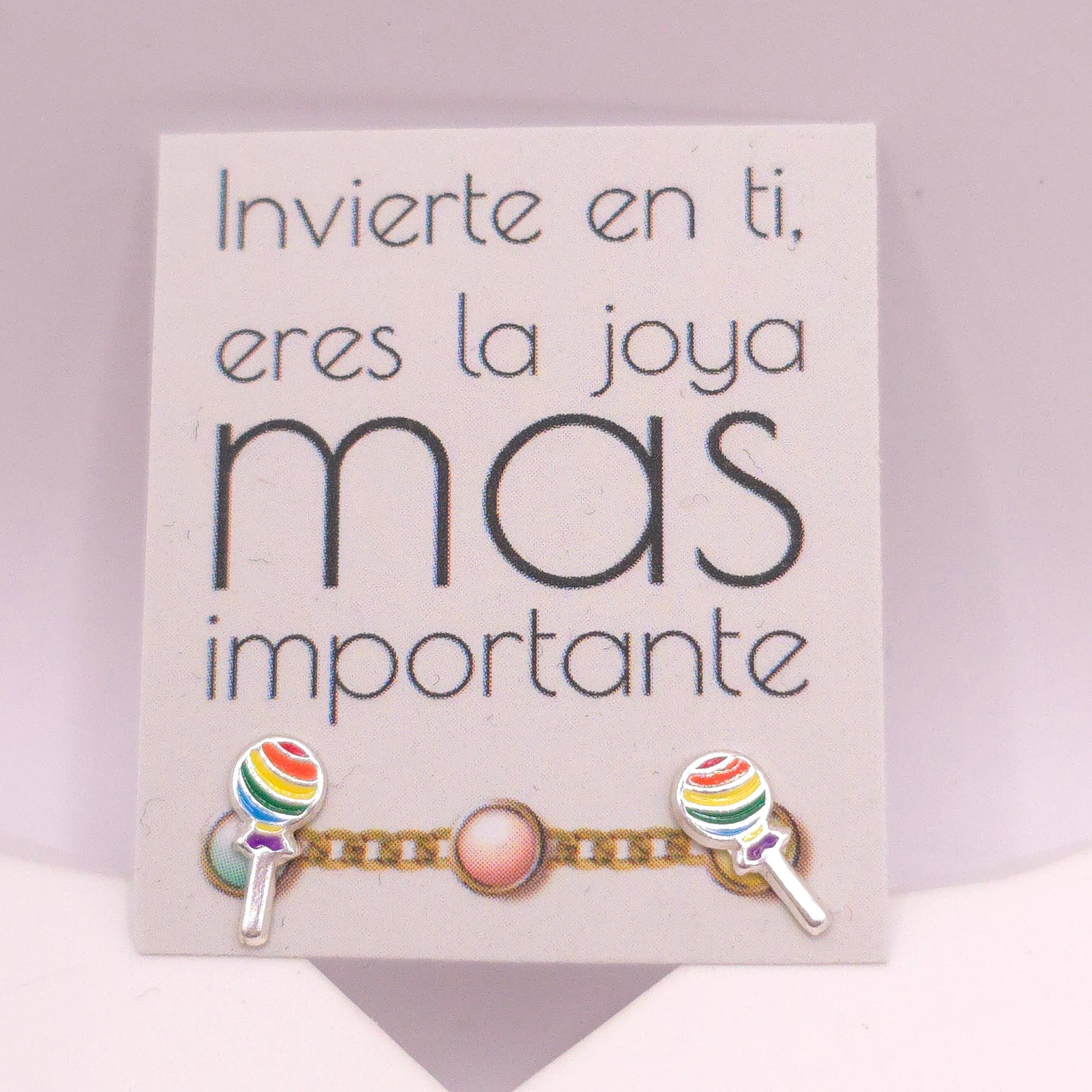 Pendientes Mini Chupa Chups🚨 Última unidad