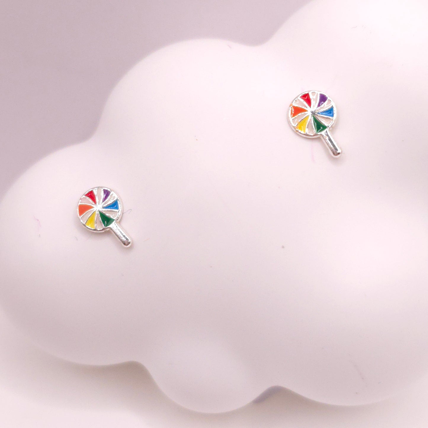 Pendientes Piruleta de colores