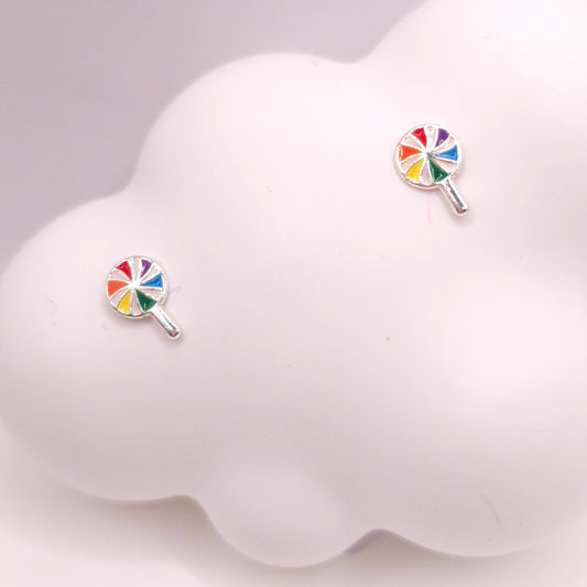 Pendientes Piruleta de colores