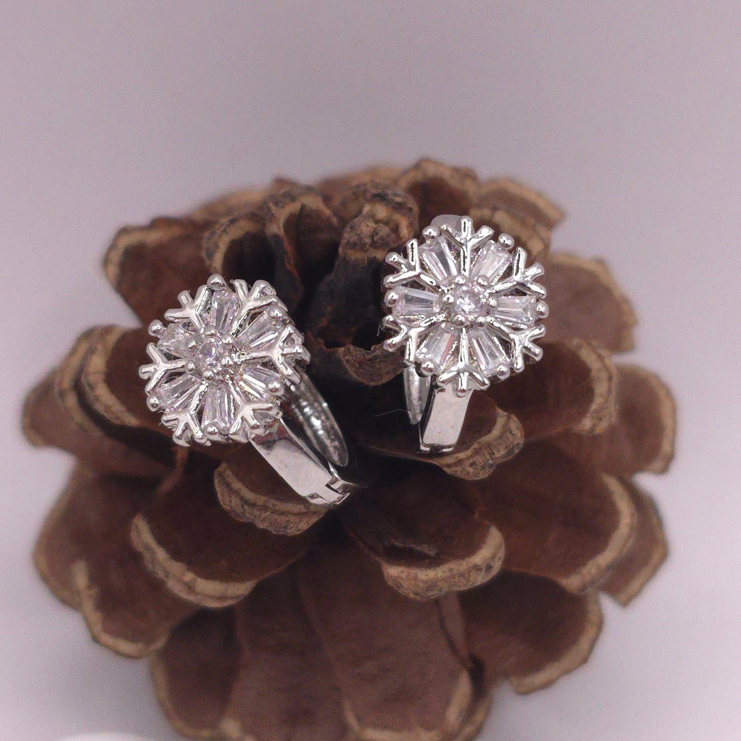 Pendientes Copo de Nieve