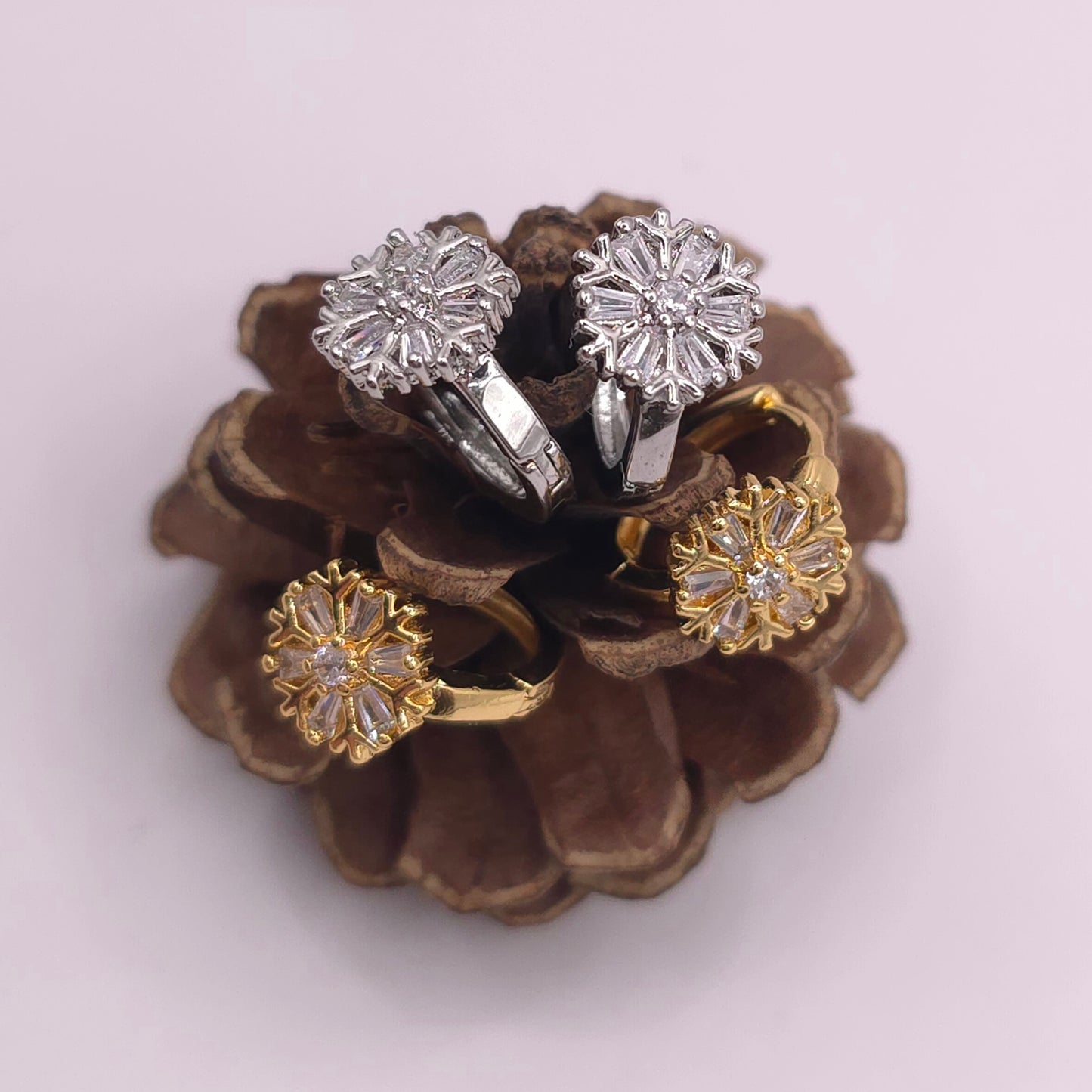 Pendientes Copo de Nieve