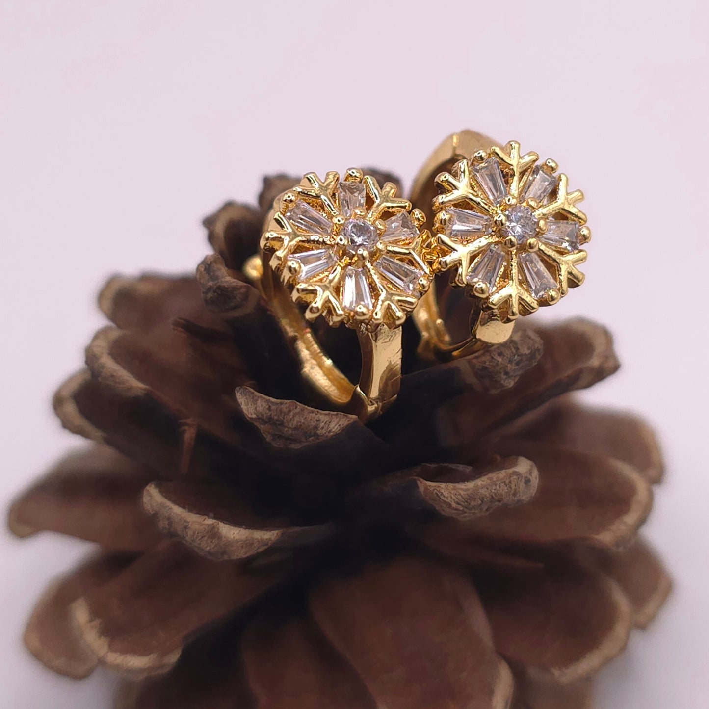 Pendientes Copo de Nieve