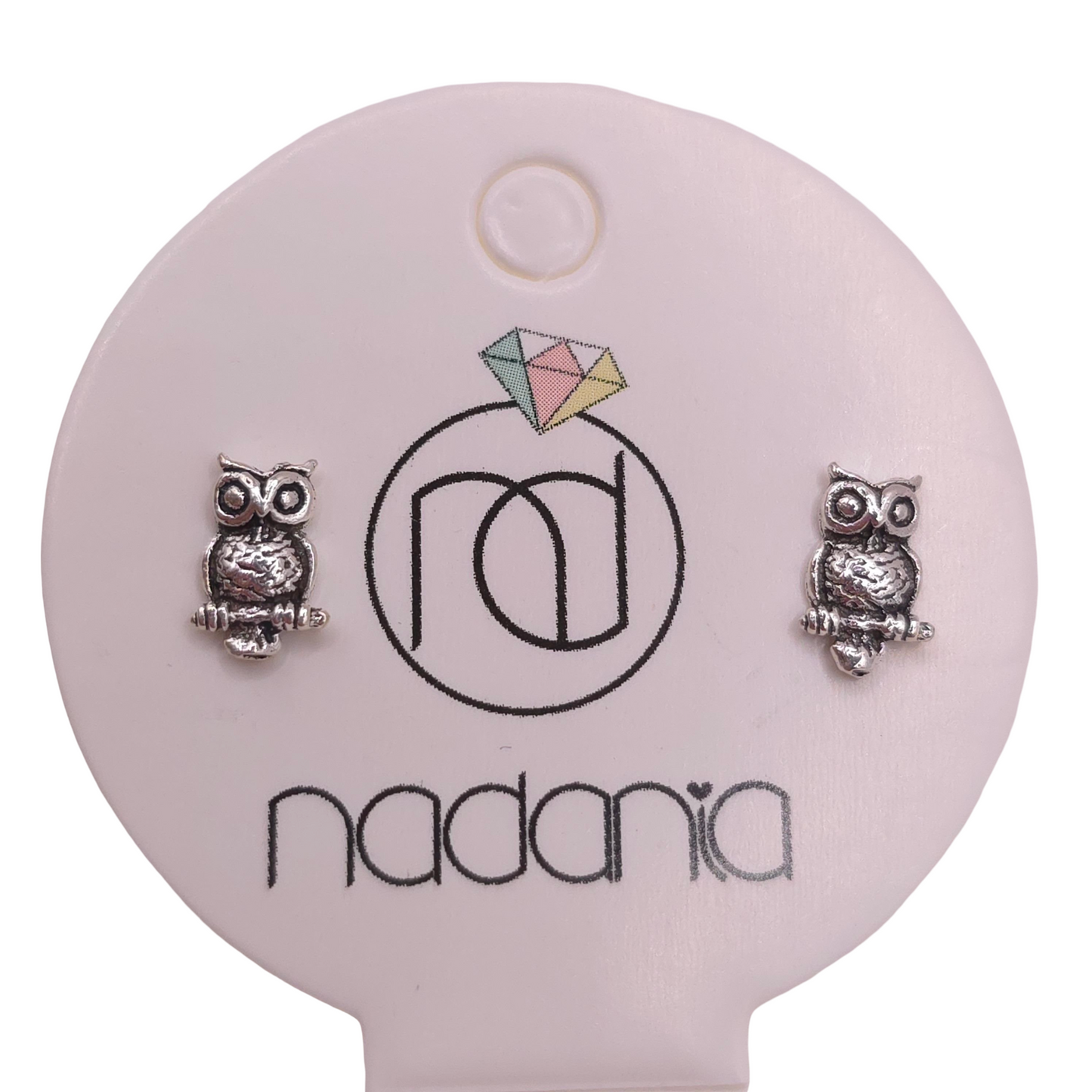 Pendientes mini buho