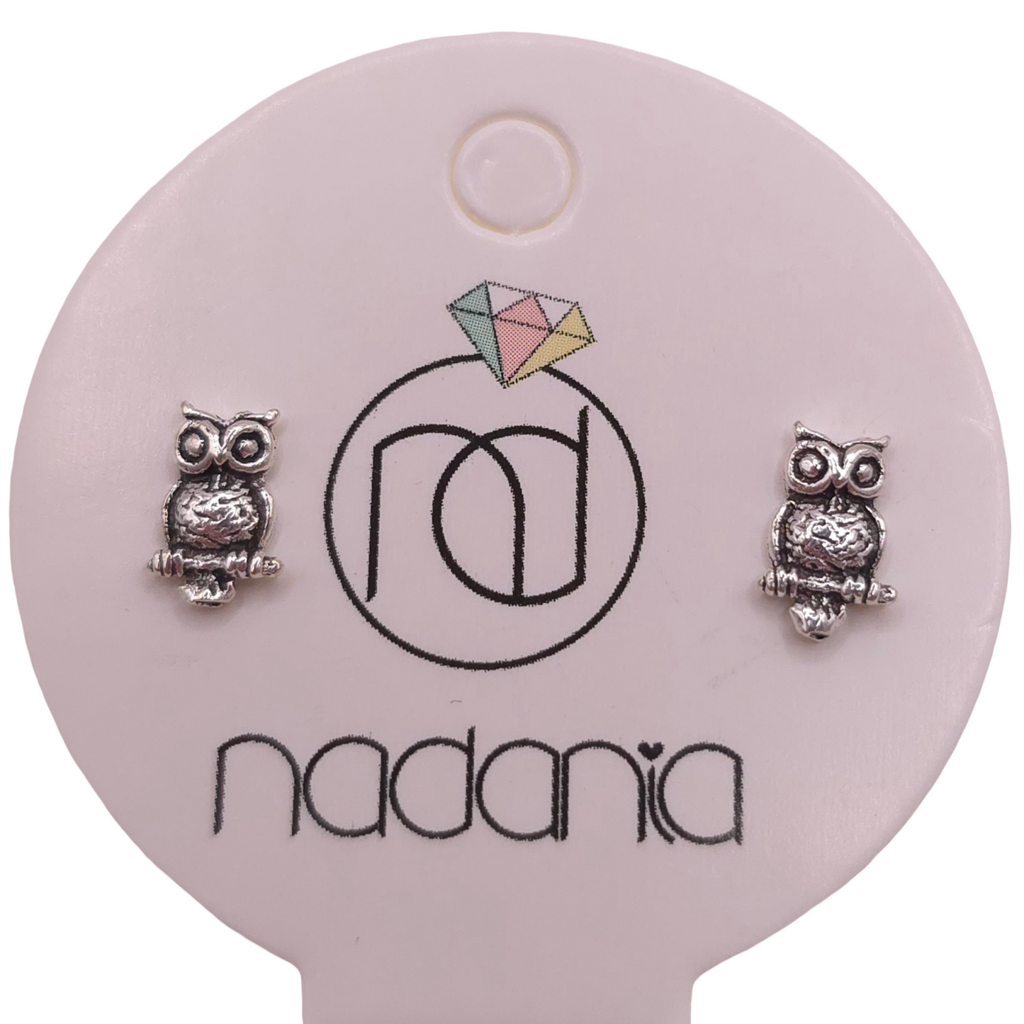 Pendientes mini buho
