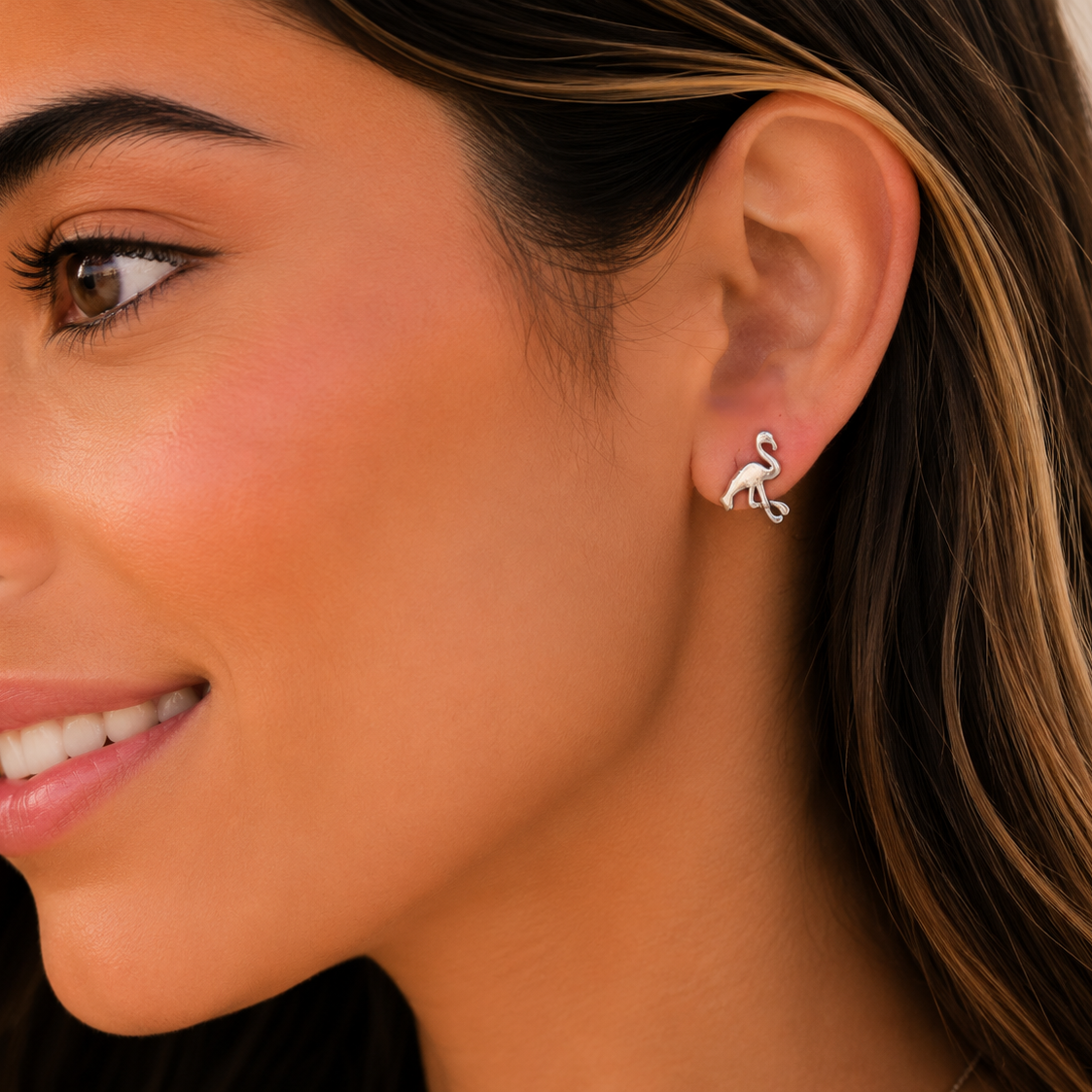 Pendientes Flamingo