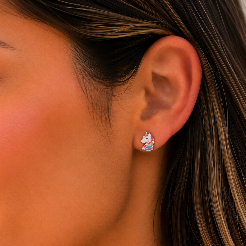 Pendientes Unicornio