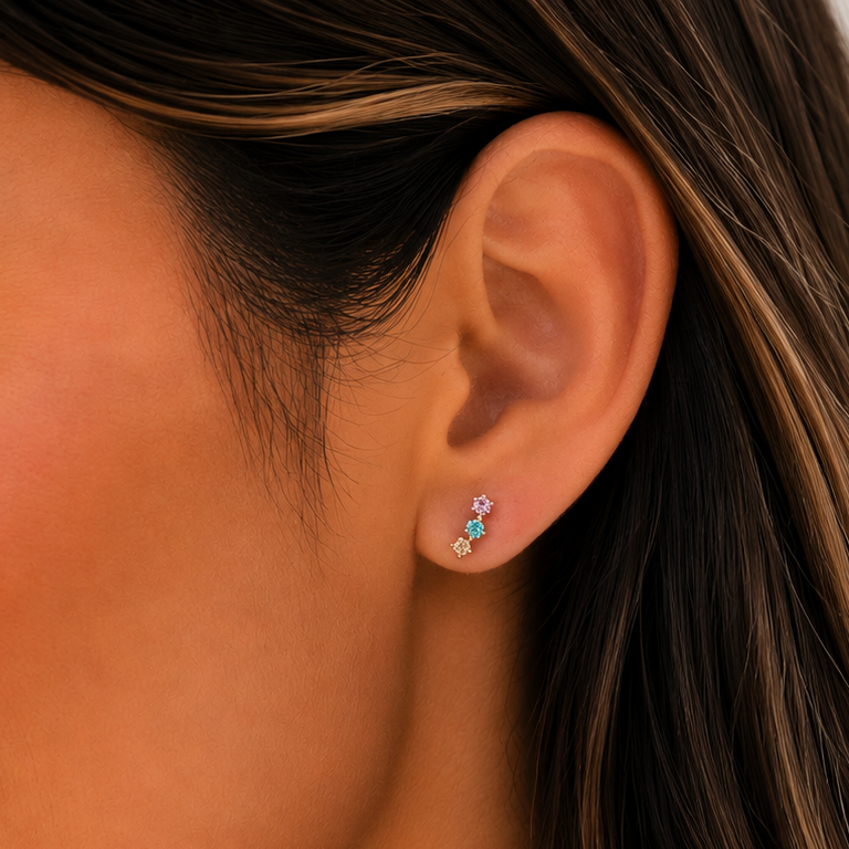 Pendientes Confeti