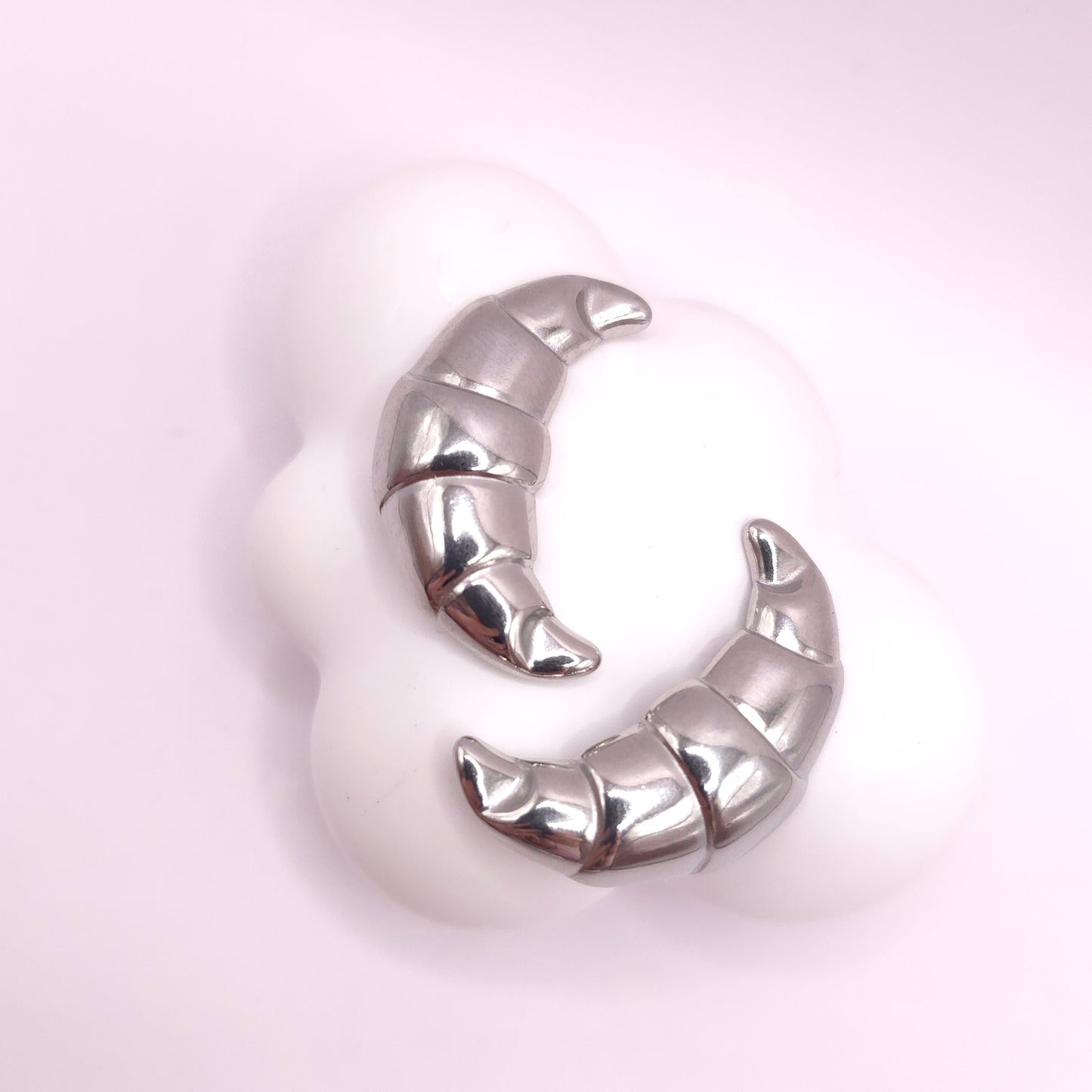 Pendientes Croissant