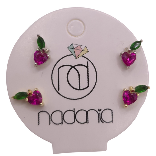 Pendientes Manzana