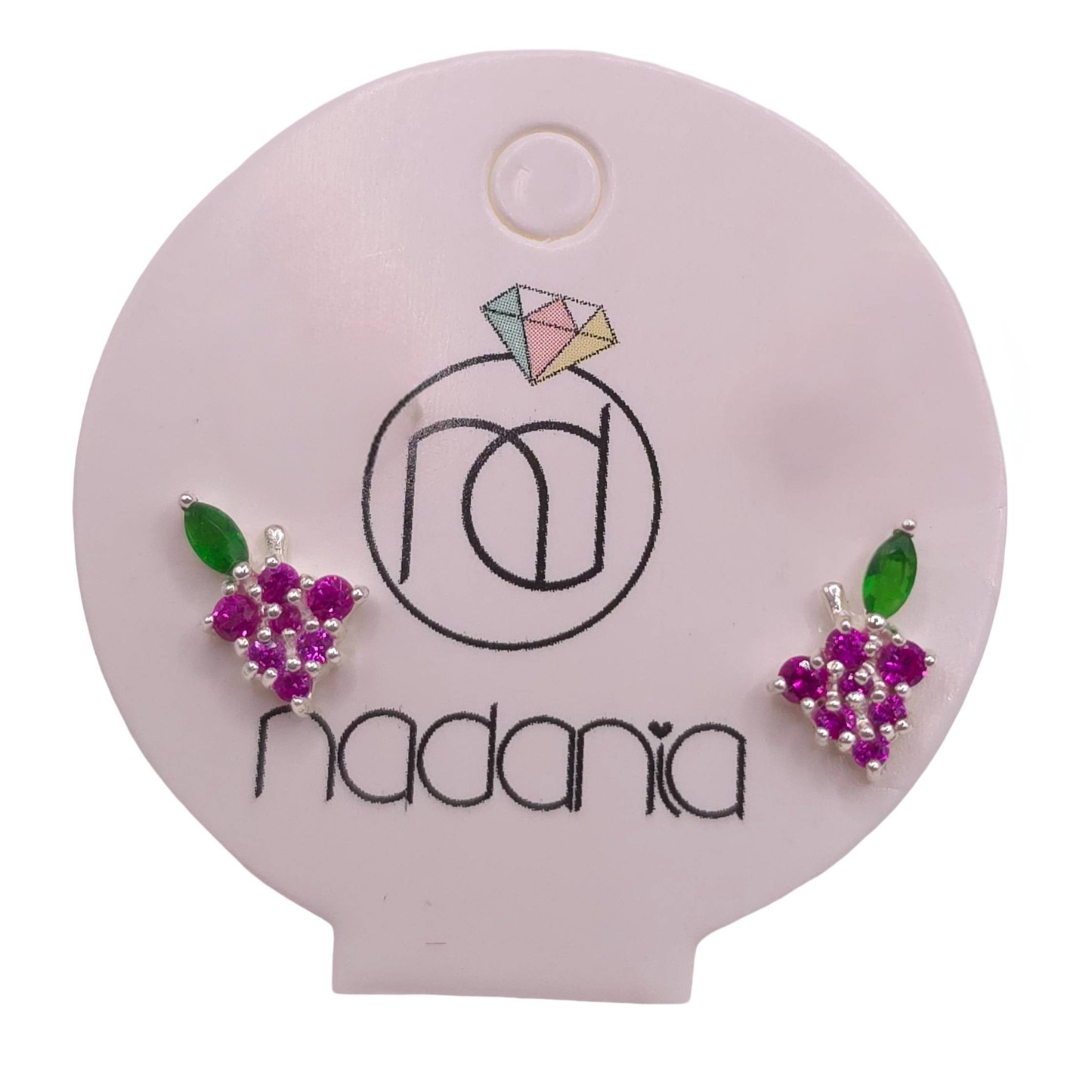 Pendientes mini Uvas