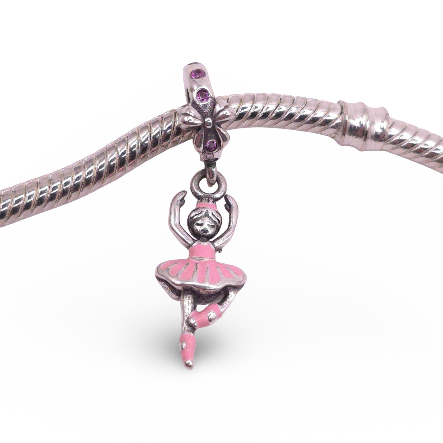 Charm Bailarina Rosa