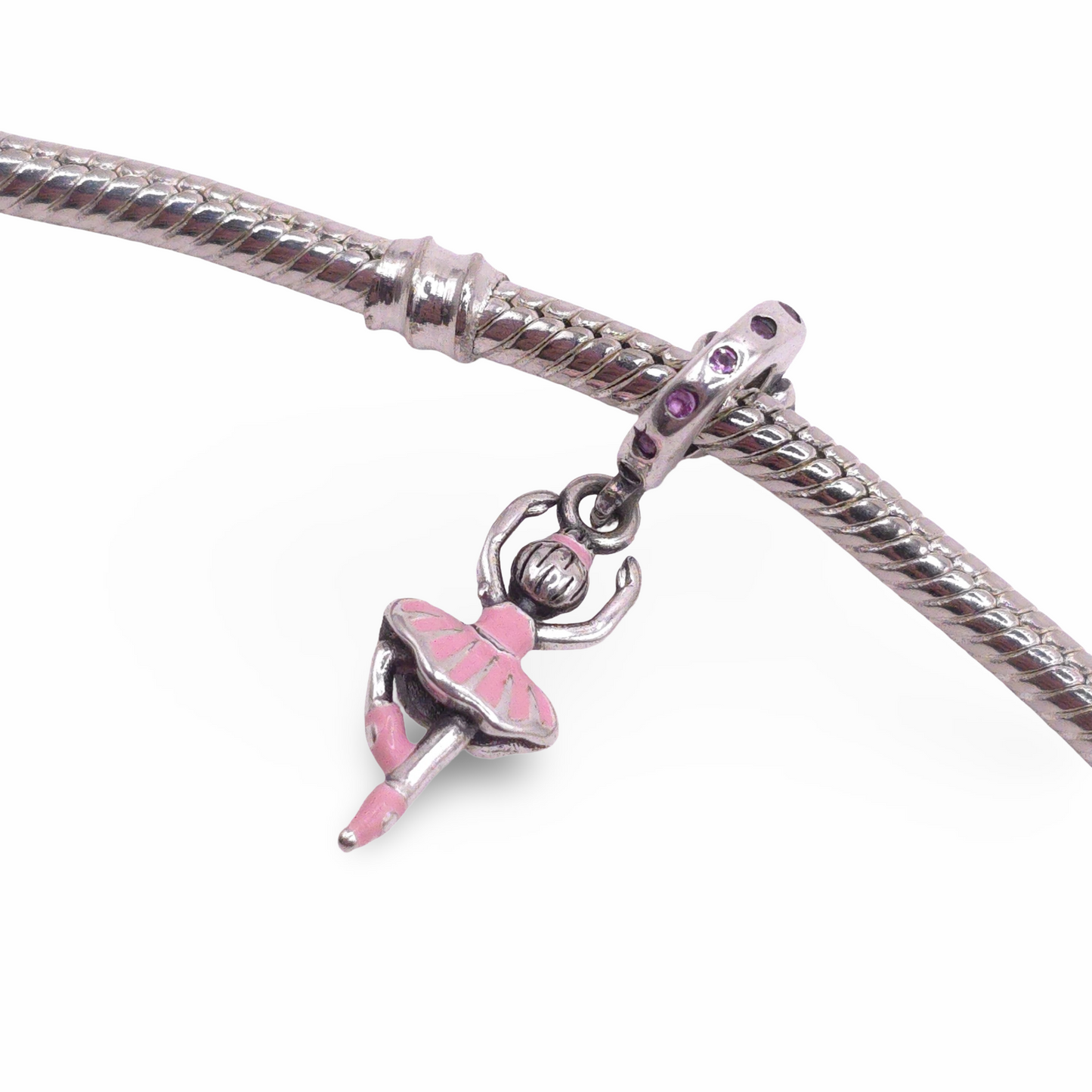 Charm Bailarina Rosa
