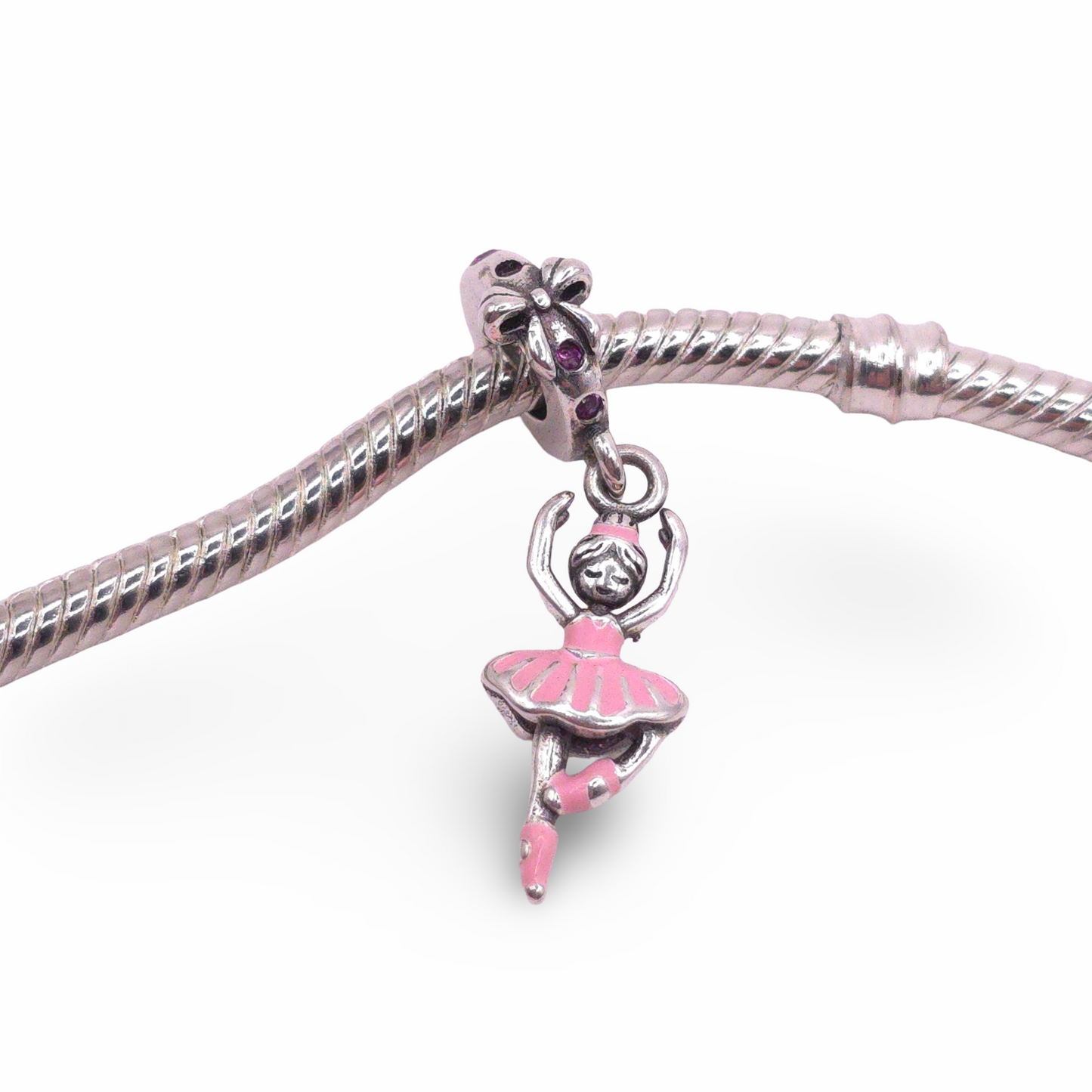 Charm Bailarina Rosa