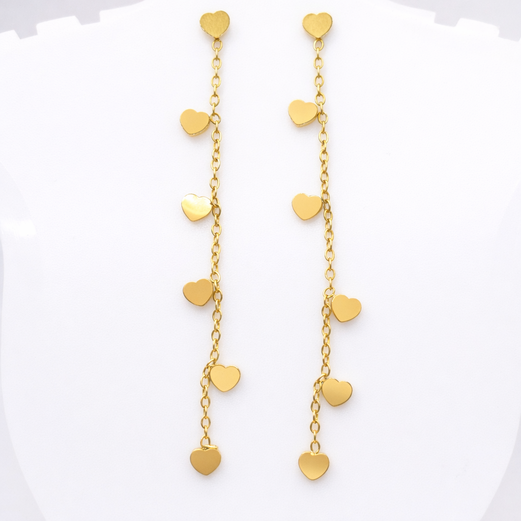 Pendientes Cascada de amor