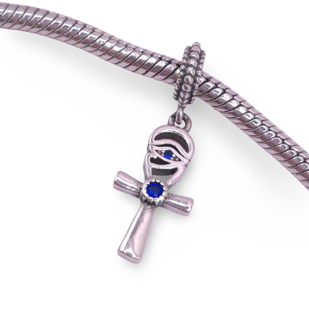 Charm Cruz de la Vida y Ojo de Horus