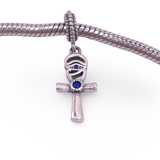 Charm Cruz de la Vida y Ojo de Horus
