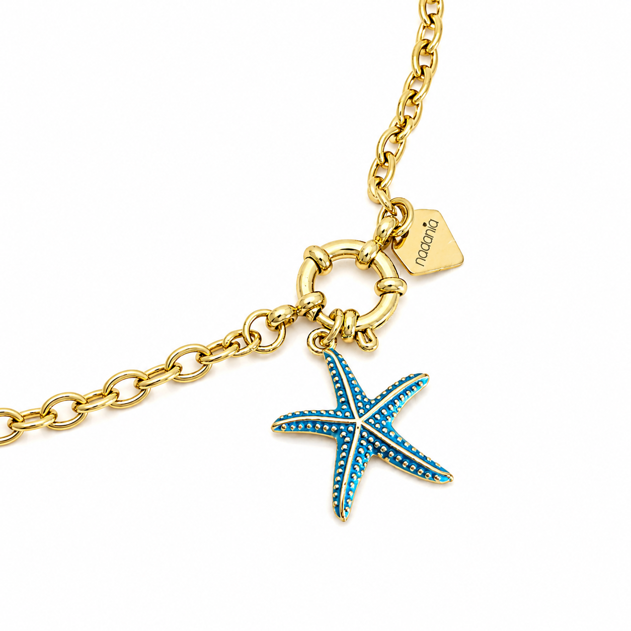 Gargantilla aqua