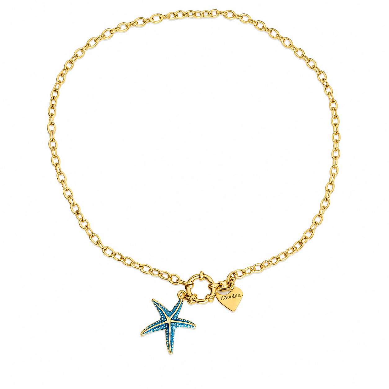 Gargantilla aqua