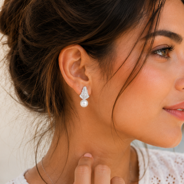 Pendientes Virgen Del Rocío Elegance