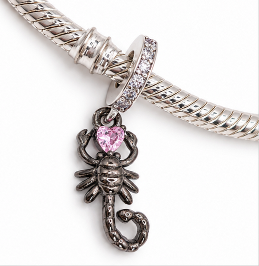 Charm Escorpio Pink