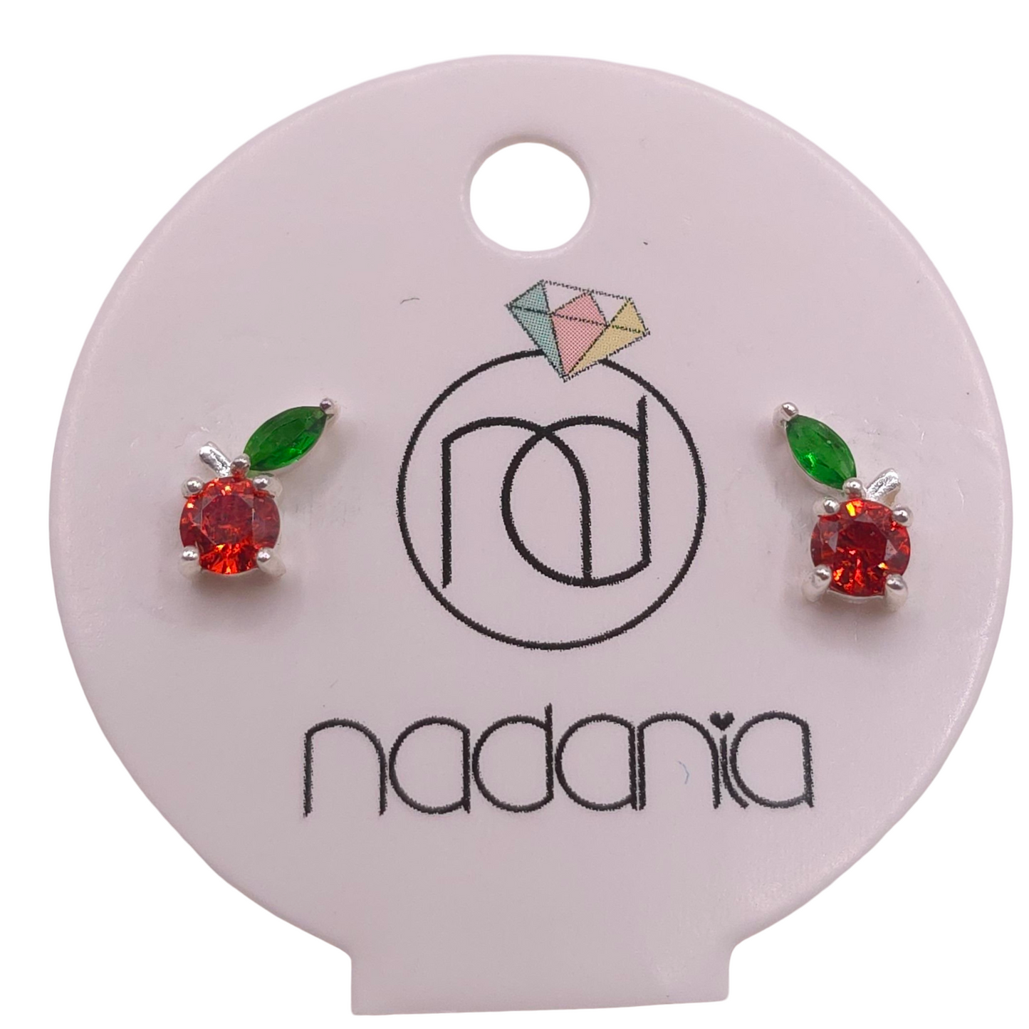 Pendiente mini naranja