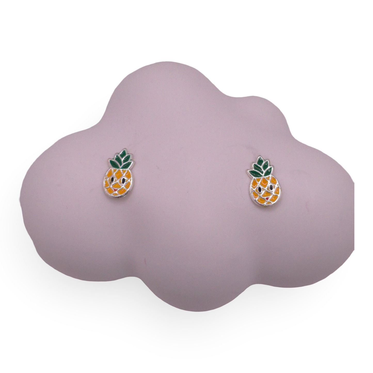 Pendientes Piña esmaltados