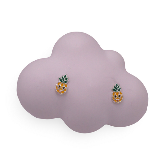 Pendientes Piña esmaltados