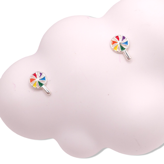 Pendientes Piruleta de colores